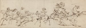 Riding and Driving Mishaps by Thomas Rowlandson